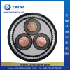 IEC 60502 Standard Cu/Al Core XLPE Insulated Copper Screen PVC Sheath 15KV Armored Cable