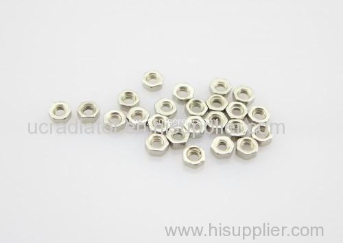 Nickel Silver Hexagon Nut For Eyeglasses Rimless