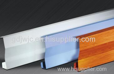 aluminum ceiling metal ceiling In-line type screen ceiling system