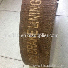 Woven Brake Lining Roll With Print