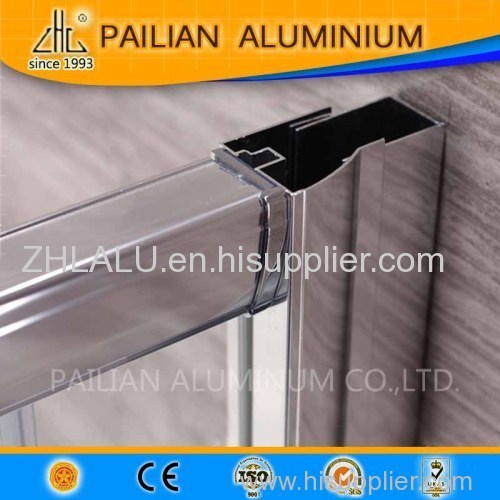 Malaysia aluminum profile for shower enclosure/shower room/shower cabin hinged aluminium shower enclosure door alu acces