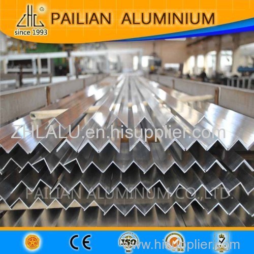 Hot! Aluminium equal or unequal angle extrusion profiles /Aluminium 6063 angel bar suppiler