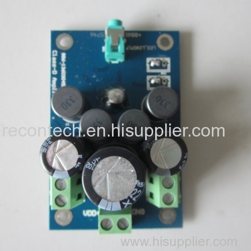 Class D amplifier module 25W stereo amplifier board