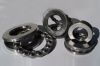 Thrust ball bearing with steel cage