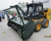 skid steer loader bobcat forestry mulcher