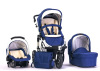 Luxury 3 in 1 High Sight Aluminum Baby Stroller