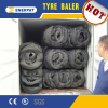 CE certificate scrap car tire baler