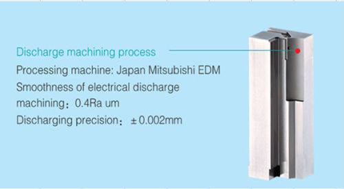 Plastic injection mould component oem with USA precision mold inserts factory