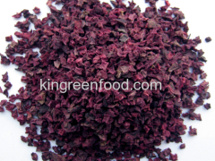 dehydrated red beet 5x5mm 10x10x3mm