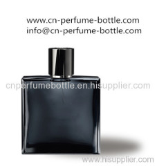 blue megnet perfume glass bottle with magnetic perfume cover
