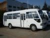 Two Door 7m 20+1 Seats Small Coaster Bus Cummins Diesel / Gasoline Engine