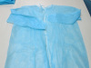 Disposable Non woven Isolation gown with kintted cuff