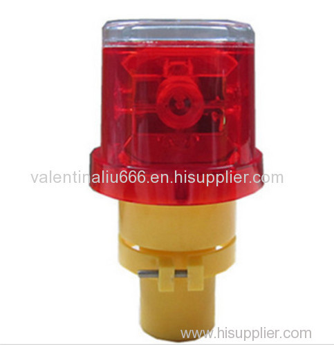 LED flashing warning light solar traffic cone light