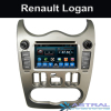 Quad Core Auto Dvd Player Renault Logan Car Multimedia Kitkat Systems Manufacture