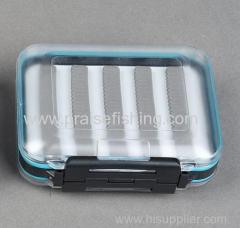Waterproof Outdoor clear plastic Fly fishing tackle box