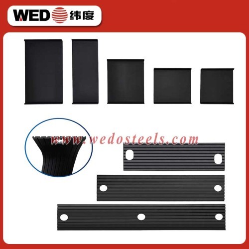 Anti-vibration railway rubber mat