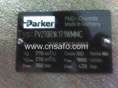 Controls Parker solenoid valve