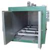 Gas powder coating oven