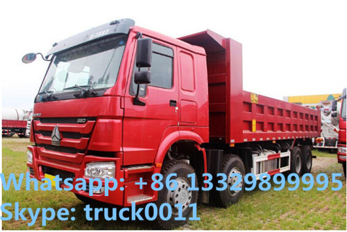 SINO TRUK HOWO 8*4 40tons dump tipper truck for sale