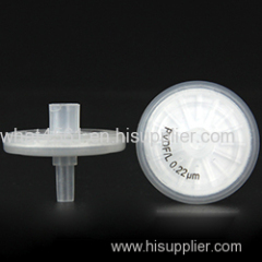 Hydrophilic pvdf syringe filter