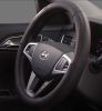 KGKIN Hot Sale Natural Leather Car Steering Wheel Cover Auto Accessories