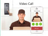 AlyBell wifi smart doorbell with motion detection and HD camera