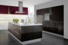 Br-LV001 Wood Venner Lacquer Kitchen Furniture