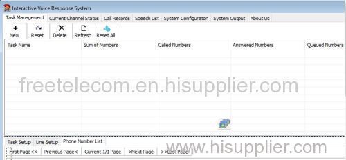 FreeCon/Automatic Voice Inform/Response System/Auto Dilaer/IVR system