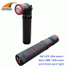 3W Cree LED joint-head flashlights 4*AAA aluminum 180Lumen hand torch 90' inclination top head