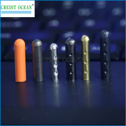 Obligatorio océano personalizado bullet metal final para cordón