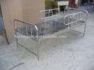 Stainless Steel Hospital Furniture Medical Bed Manual with cranks