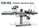 Side Controlled Manual Surgical Operating Table Of Stainless Steel