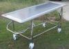 Adjustable Mortuary Equipment Embalming Operating Autopsy Table of Stainless Steel
