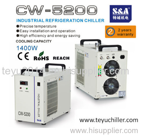 S&A chiller for medical laser systems
