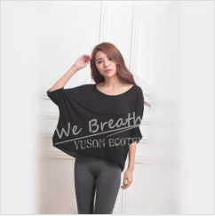 Apparel & Fashion T-shirt Maternity & Nursing Bamboo Fiber Scoop Neck Top Breastfeeding Variety Of Colors For Summer