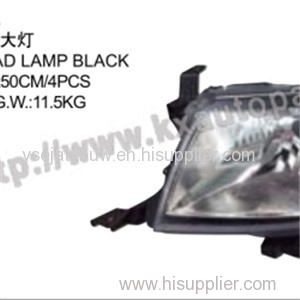 TOYOTA HILUX VIGO 2012 HEAD LAMP BLACK