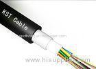 144 Core Direct Burial Fiber Optic Cable Aluminum Tape Fiber Optic Bundle Cable