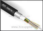 Outdoor Armored Fiber Optic Cable Aluminum Tape Fiber Optic Single Mode Cable