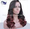 Black Women Remy Human Hair Full Lace Wigs Tangle Free 24 Inch