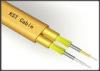 Duplex OM3 Yellow Fiber Optic Cable PVC Sheath Fiber Optic Distribution Cable