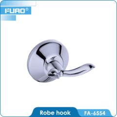 Brass chrome wall mounted towel hook