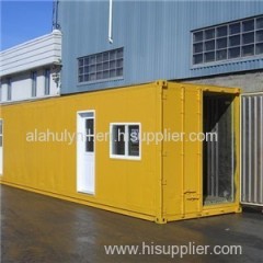 Modified Shipping Container House