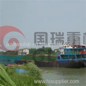 3500Tons Unloading sand barge