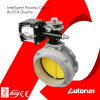 Dn50 - Dn300mm Pneumatic Powder Butterfly Valve