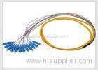 24 Core PLC Optical Fiber Pigtail Fiber Optic Cable Sc / Mu / E2000 Connector