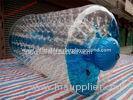 Commercial Rent Inflatable Water Roller With 0.8mm PVC Tarpaulin Plug