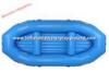 Professional Light Blue Inflatable Raft Boat Made Of PVC Tarpaulin Fabric