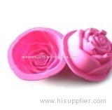 silicone rose shape cake mold