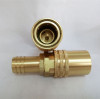 Dme standard straight shut-off hose barbed pipe fitting wholesale price
