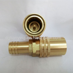 Dme standard straight shut-off hose barbed pipe fitting wholesale price